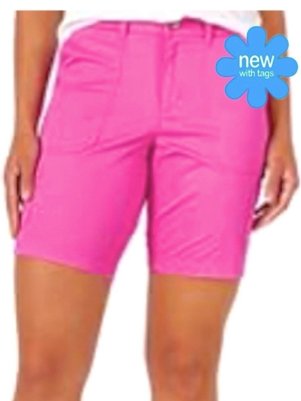 NWT 🦋 LEE Bright Pink Bermuda Shorts | Size: 4 (Medium)